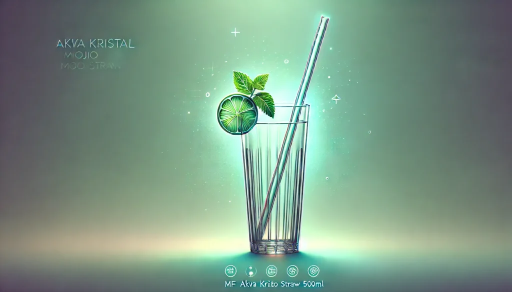 MF Akva Kristal Mojito Straw 500ml